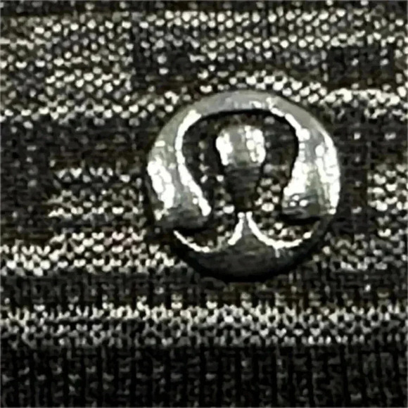 Lululemon Shirt Rest Less Long Sleeve Gray Black Women's 6 Crew Neck - Picture 4 of 5